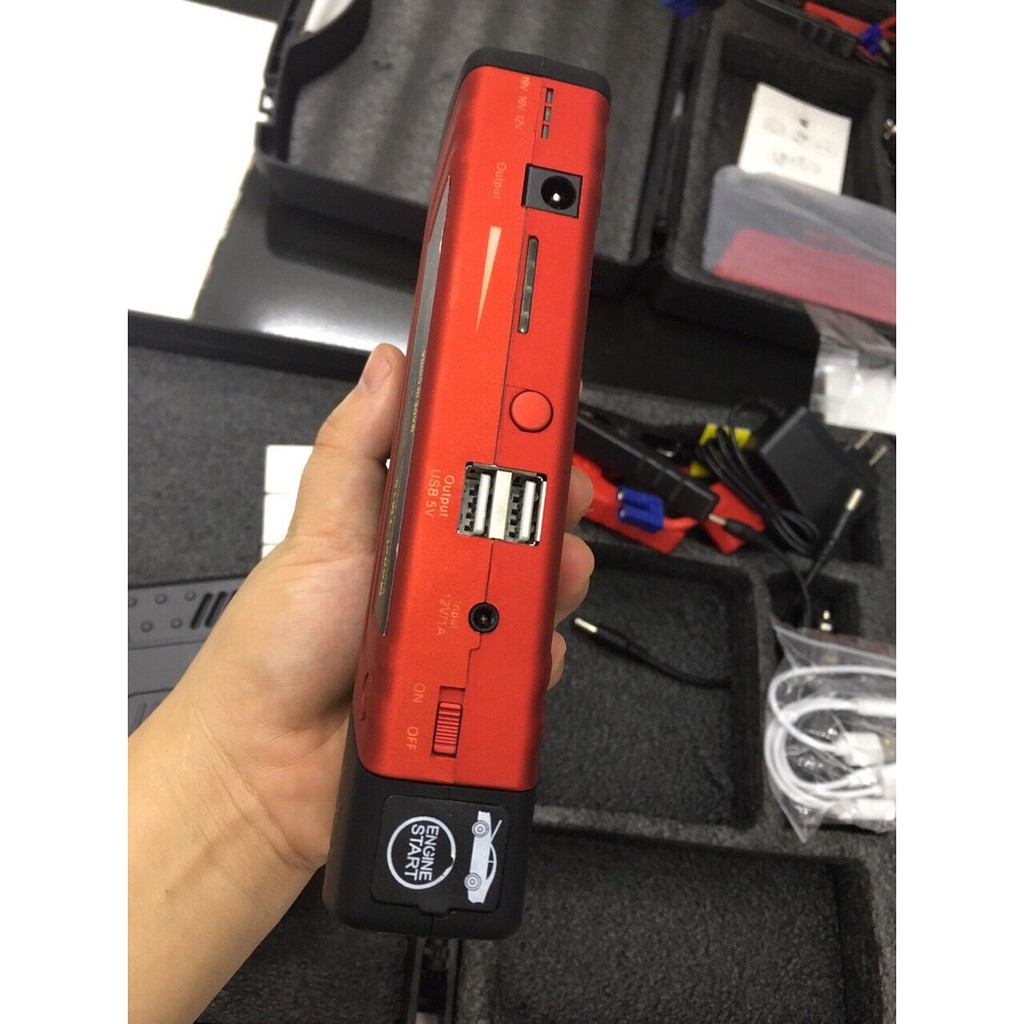 Bộ Pin sạc Dự Phòng Kích Bình Ắc Quy xe ô tô xe máy High Power - Huco Việt Nam