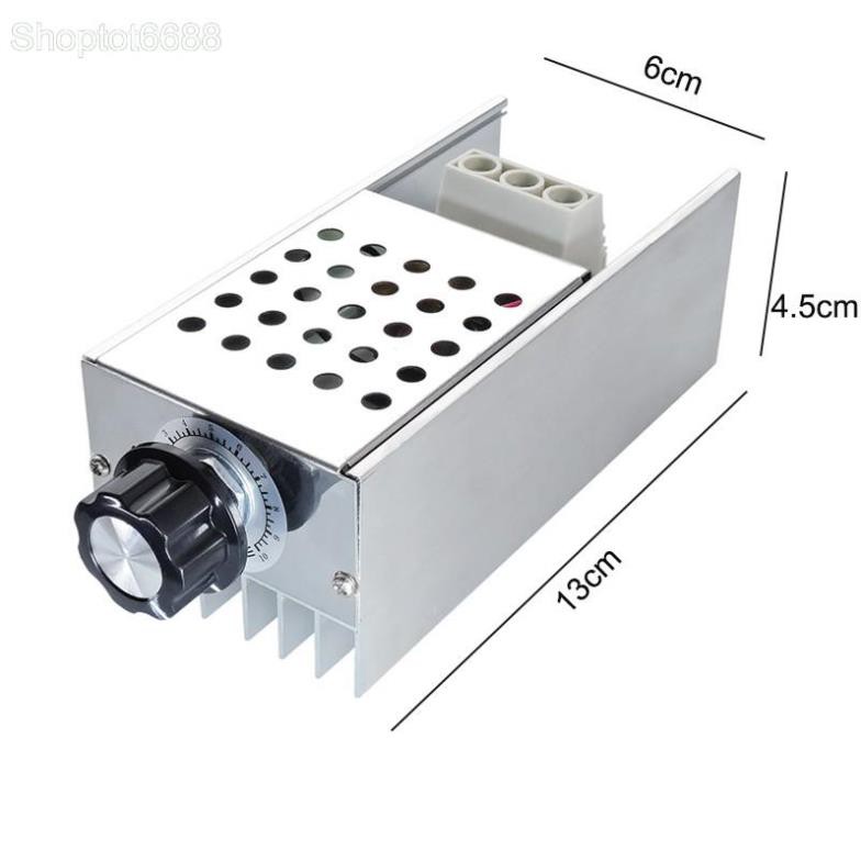 BỘ CHIẾT ÁP (DIMMER) DIM.10000W-220V CHO QUẠT SƯỞI, ÁNH SÁNG, ĐỘNG CƠ (Kho hàng Hà Nội)