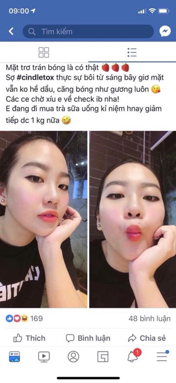 HUYẾT TƯƠNG VÀ KEM TRUYỀN TRẮNG DA CINDELTOX