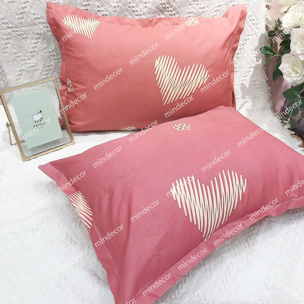 Vỏ gối nằm cotton MỊN DECOR mềm mại thoáng mát nhiều họa tiết | BigBuy360 - bigbuy360.vn