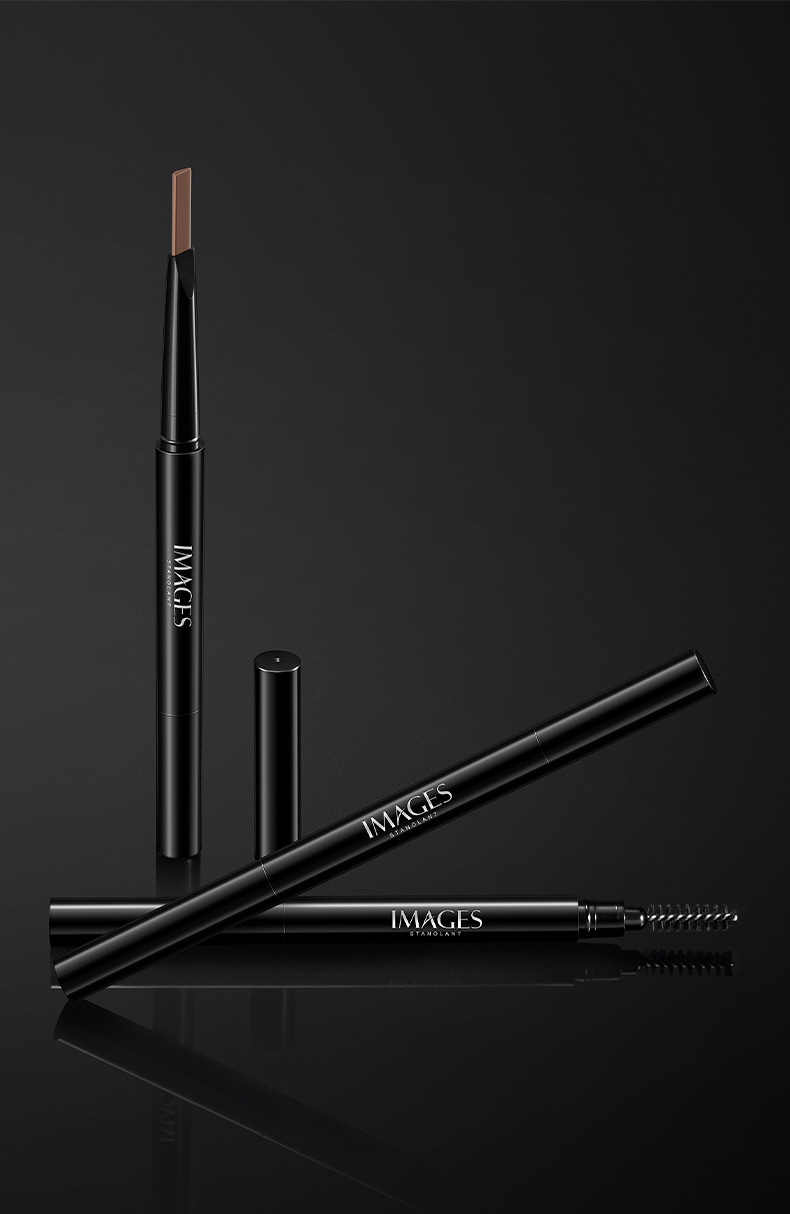 Chì kẻ mày Image hai đầu chống thấm nước không nhòe trang điểm tự nhiên chất lượng cao | BigBuy360 - bigbuy360.vn