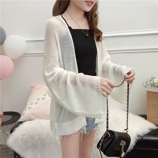 Áo Len Cardigan Mỏng Khoác Ngoài