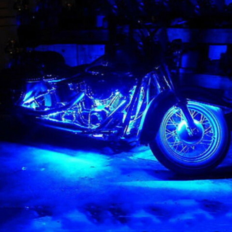 Dây đèn led 5050 dc 12v 10cm chống thấm nước cho xe hơi tàu thuyền màu sắc tùy chọn