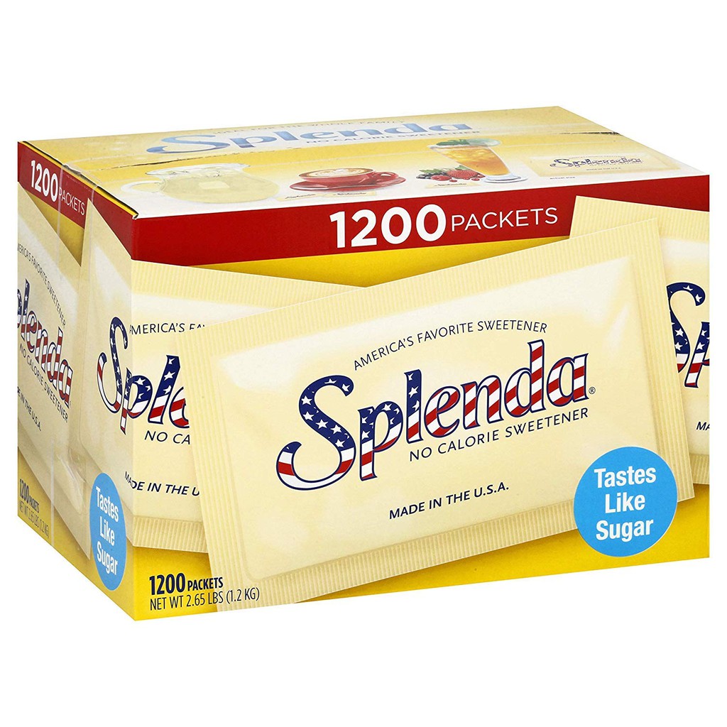 Đường ăn kiêng Splenda 50-100-200 gói ( 1 gói 1g tiện dụng )