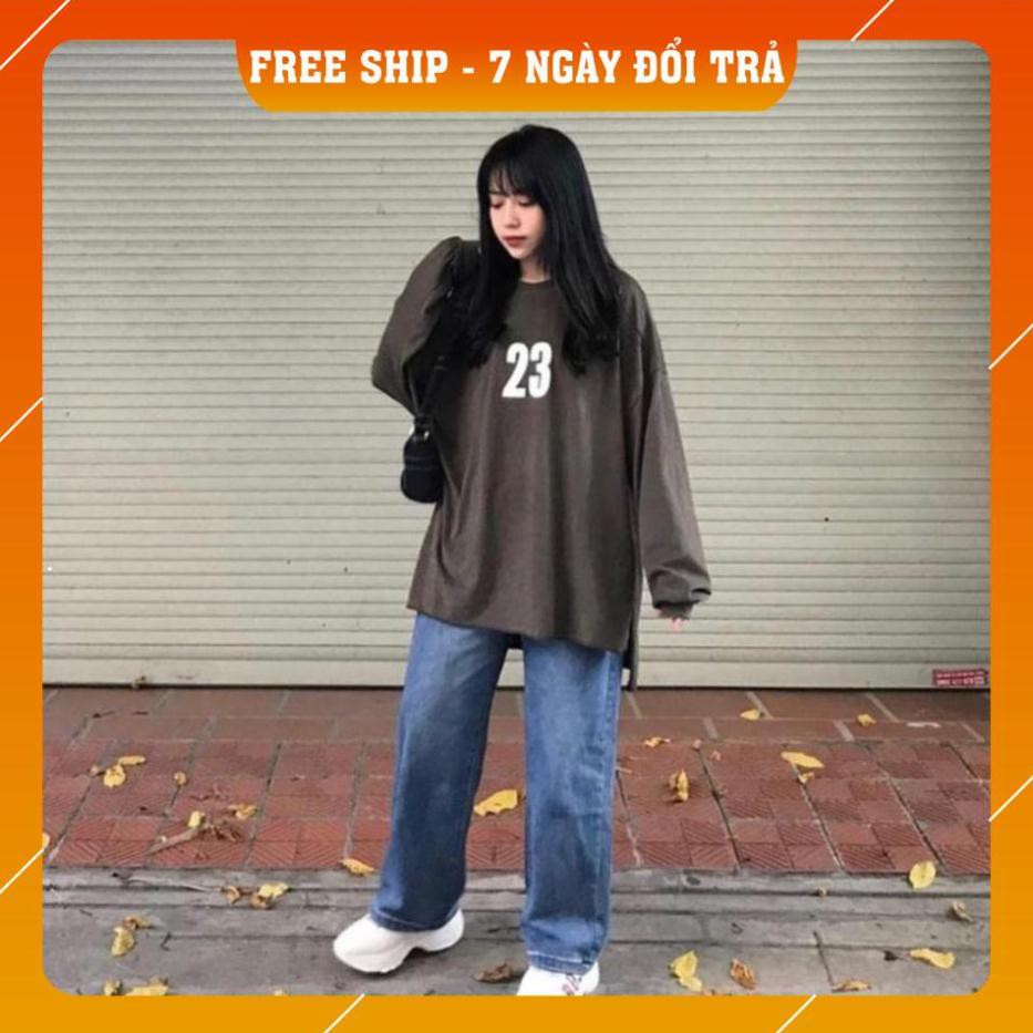 quần jean nữ ống rộng lưng cao bigsize ulzzang hàn quốc