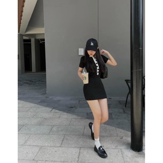Đầm body sexy cổ trụ bigsize