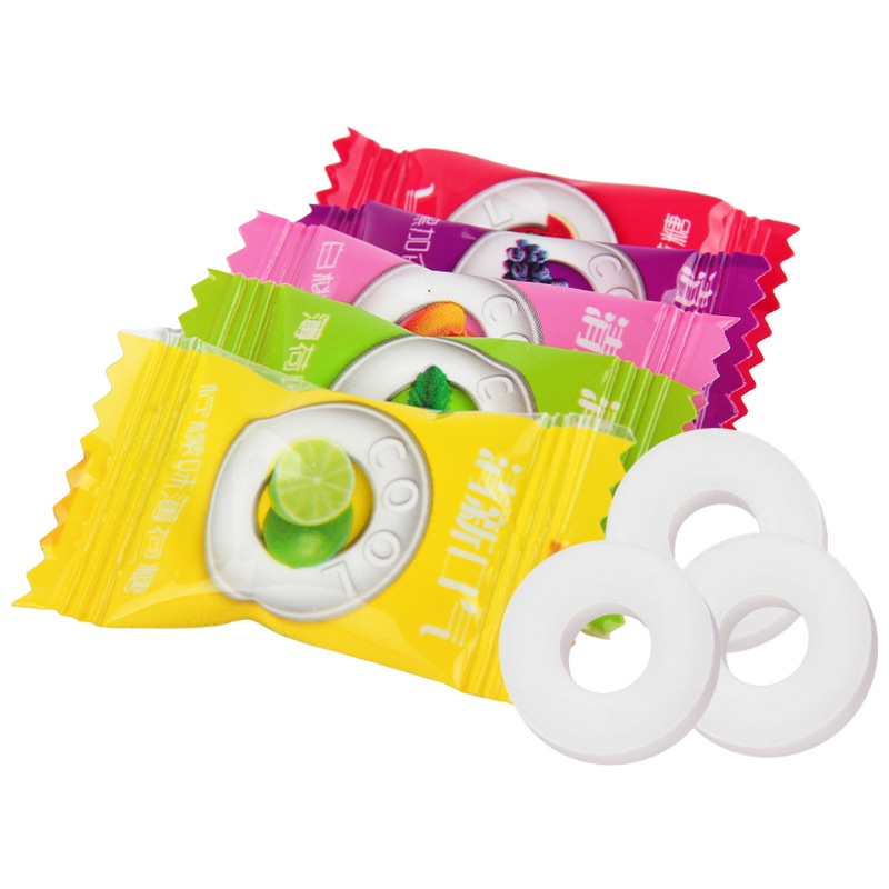 [ Ăn vặt ngon ] 100g Kẹo bạc hà hương trái cây mát lạnh món ăn vặt văn phòng giải trí thơm miệng mát họng