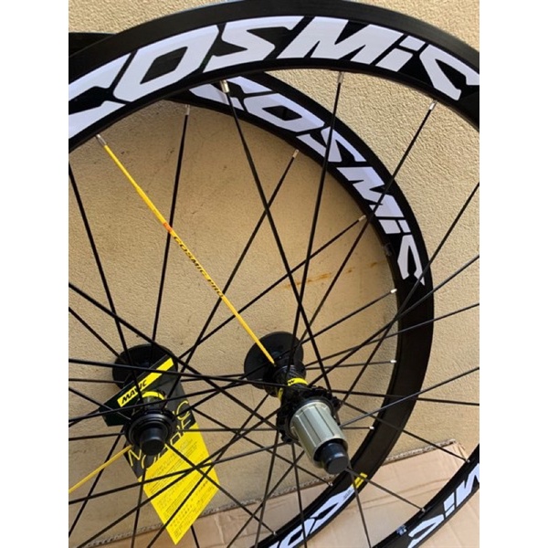 Vành Mavic Cosmic pro cối vàng 4 bạc đạn carbon cao 4P