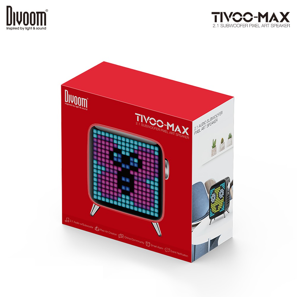 [Hàng Chính Hãng] LOA BLUETOOTH Divoom Tivoo Max 40W không dây