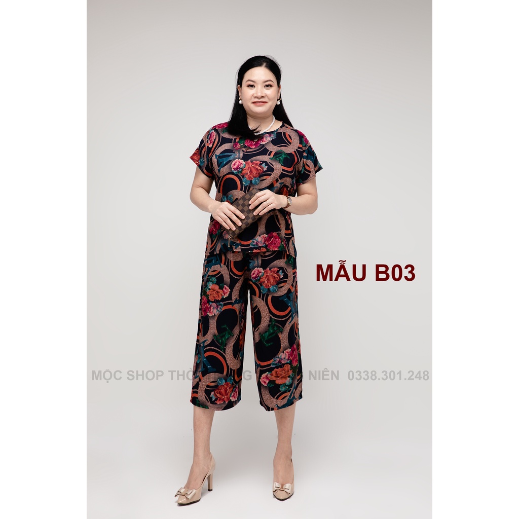 Bộ Lanh 3D - Quà tặng bà tặng mẹ Cực sang