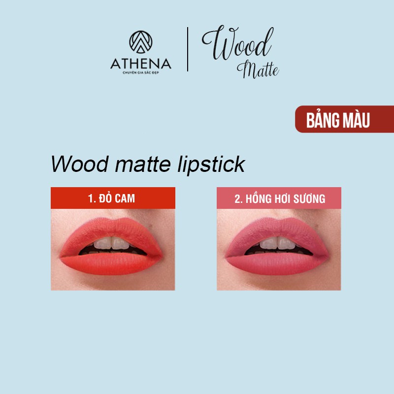 [SP CHÍNH HÃNG] Son Kem Lì WOODS MATTE Lâu Trôi Với 2 Tông Màu Tùy Chọn (5g) | BigBuy360 - bigbuy360.vn