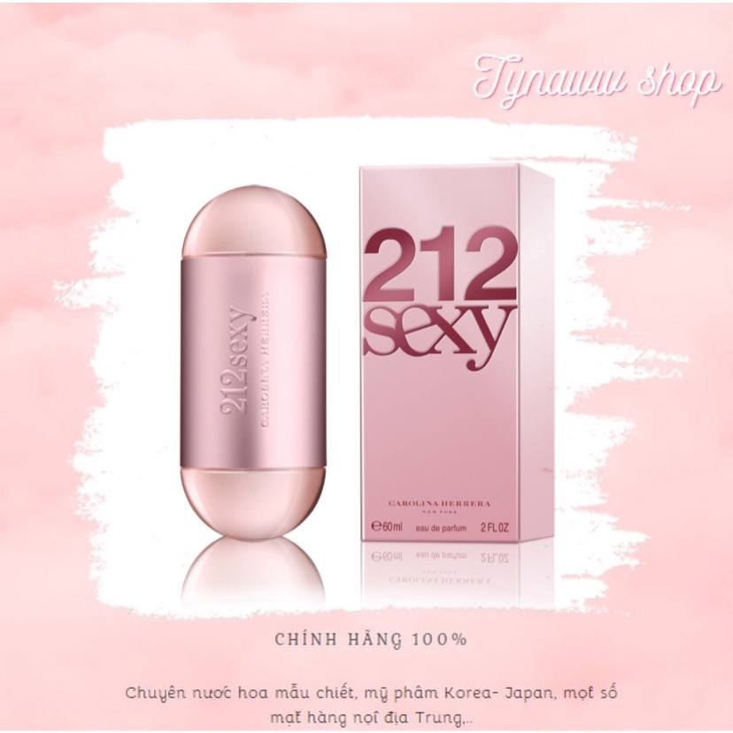 ✨ Mẫu thử nước hoa nữ Carolina Herrera 212 Sexy 𝕿𝖞𝖓𝖆𝖜𝖜 𝖘𝖍𝖔𝖕