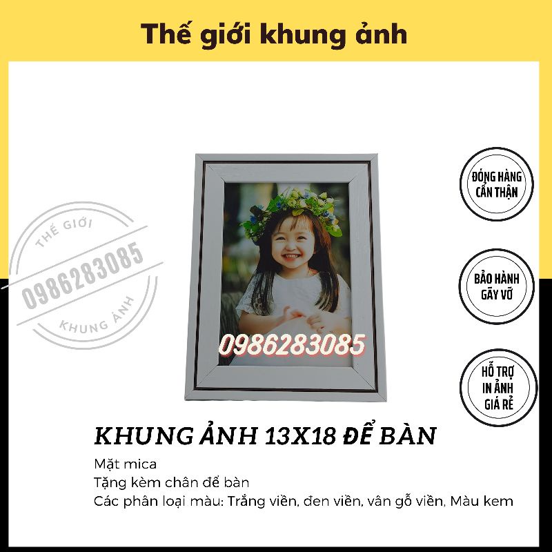 Khung hình để bàn ❤️FREESHIP❤️ khung hình kích thước 13x18 mẫu đẹp | BigBuy360 - bigbuy360.vn