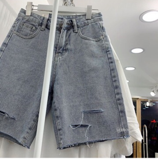  💤Quần Jeans Ngố Rách 3 Line Mới