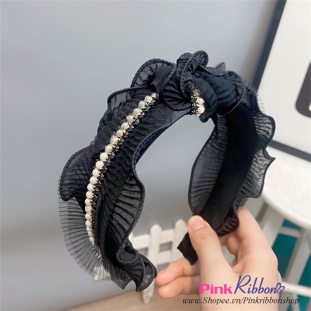 Voan xếp ly 2 lớp 5cm