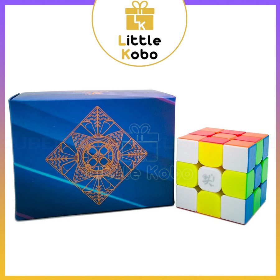 Rubik 3x3 DaYan GuHong V4 M 3x3 Rubic Nam Châm Stickerless 3 Tầng Đồ Chơi Trí Tuệ Trẻ Em Phát Triển Tư Duy 3x3x3