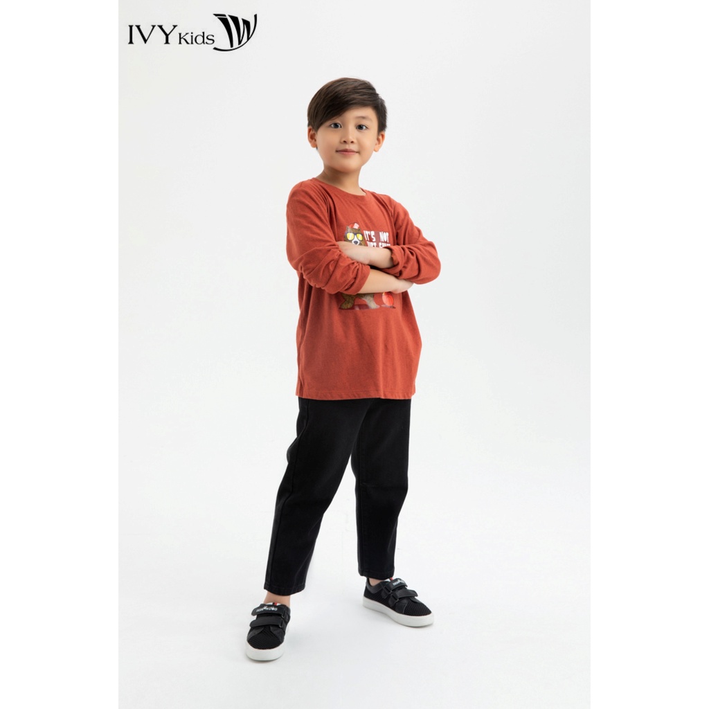 Áo thun Cool kid bé trai IVY moda MS 58K1123
