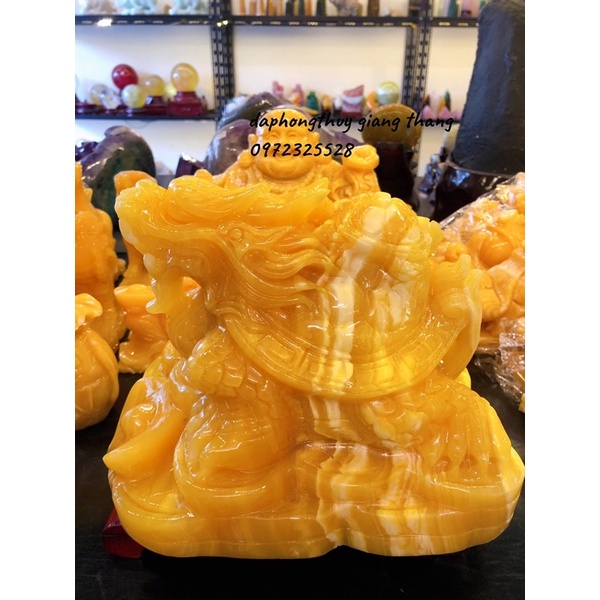 Long Quy Đá Ngọc Hoàng Long Phong Thuỷ 8,5kg