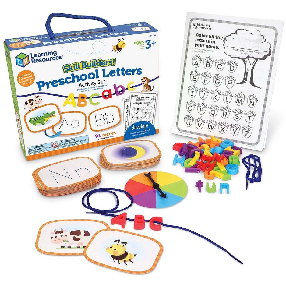 Đồ chơi xây dựng kỹ năng HỌC CHỮ - SKILL BUILDERS! PRESCHOOL LETTERS
