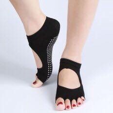 Tất Hở Ngón Yoga Đế Chống Trơn Trượt