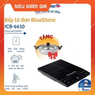 Bếp từ đơn bluestone icb-6610 - tặng kèm nồi