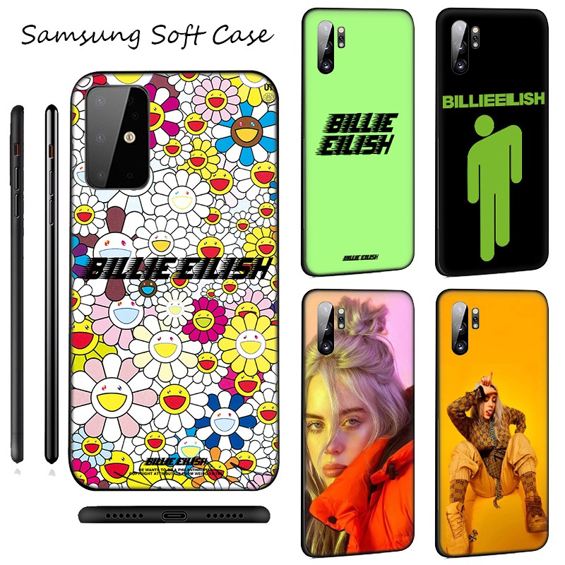 Samsung Galaxy A9 A8 A7 A6 Plus A8+ A6+ 2018 A5 A3 2016 2017 Casing phone Soft Case LU11 billie eilish Singer