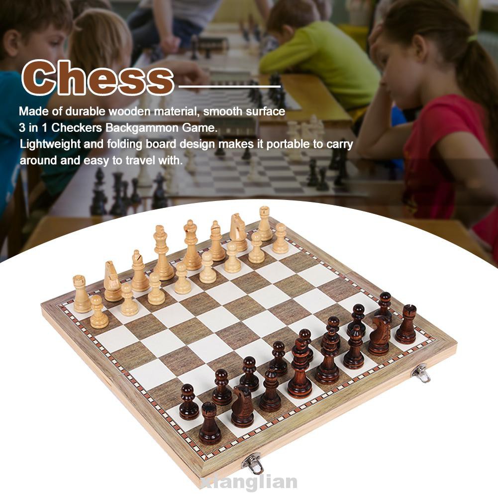 3 In 1 Beginner Entertainment Chess Board Set | BigBuy360 - bigbuy360.vn