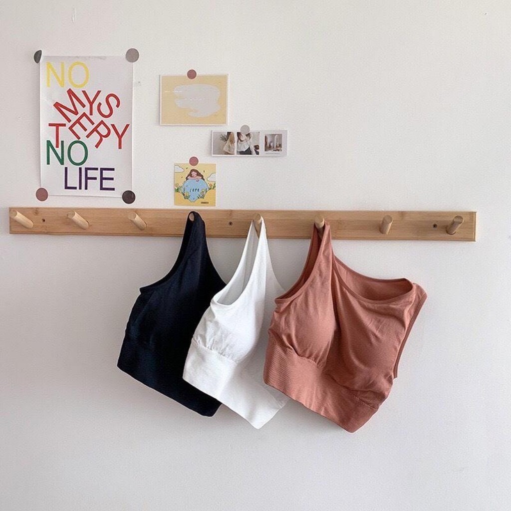 Áo bra, croptop Hàn siêu co giãn, thời trang Hàn Siêu xinh Free size dưới 55kg .