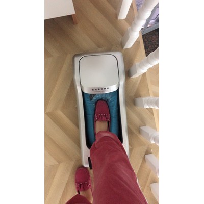 Máy bọc giầy dép đi mưa,đi trong nhà hàng QC