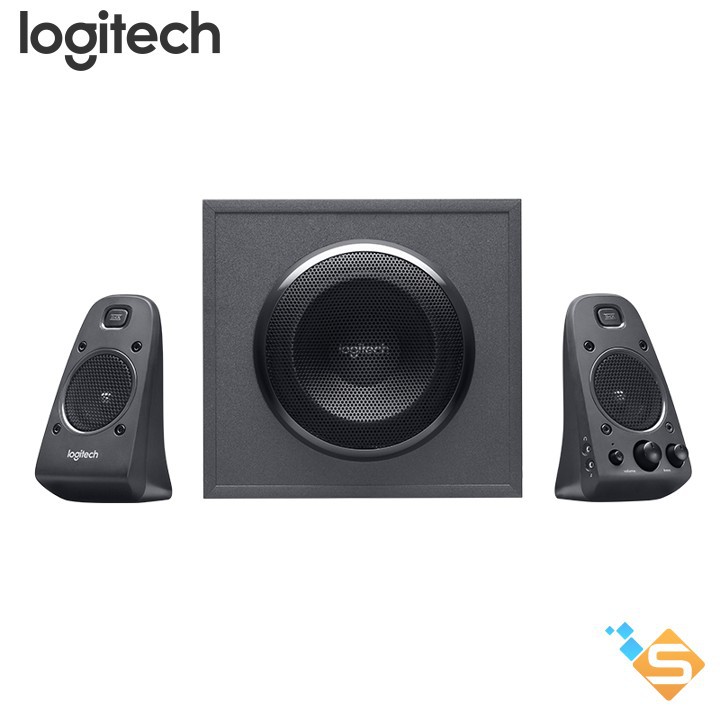 Loa Vi Tính Cao Cấp Logitech Z625 Âm Thanh 2.1 (THX) 400W - Có Cổng Quang - Bảo Hành Chính Hãng 1 Năm