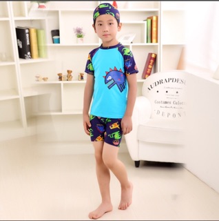 Bộ bơi bé trai khủng long