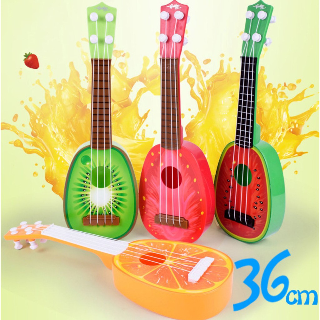 Đàn UKULELE mini độc đáo - Đàn UKULELE nhiều màu đồ chơi âm nhạc cho bé