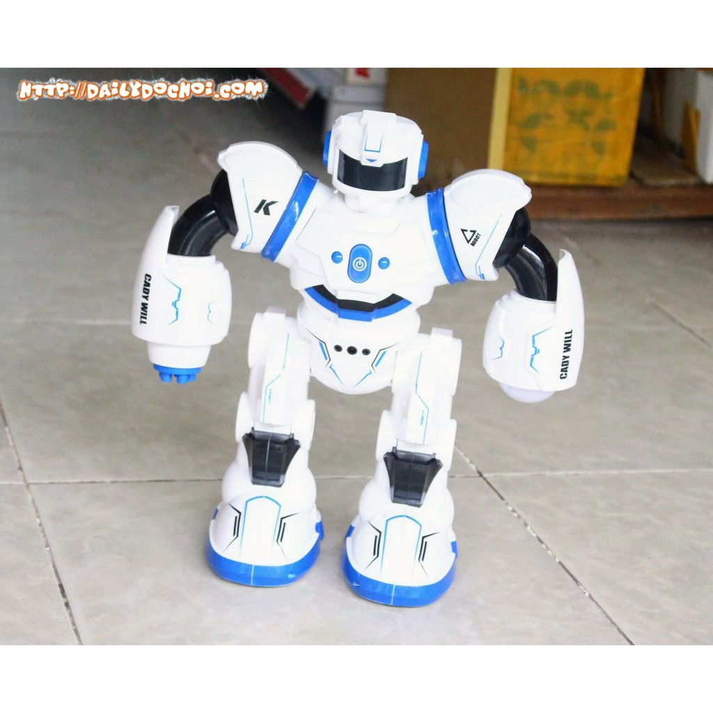 Đồ chơi robot điều khiển thông minh cảm ứng ca hát nhảy múa bắn tên chính hãng JJRC YIDAJIA