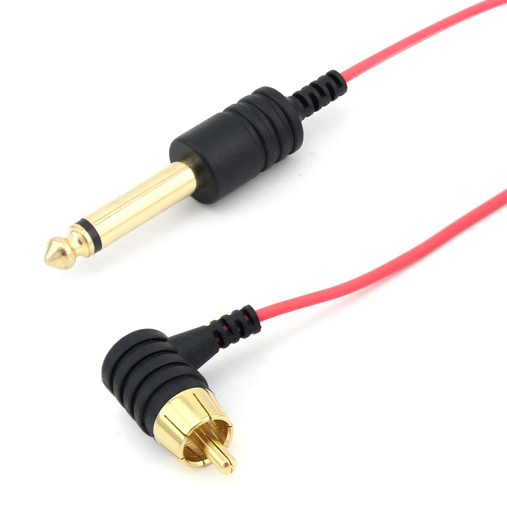 Dây Cáp RCA Góc 90 Độ Cho Máy Xăm