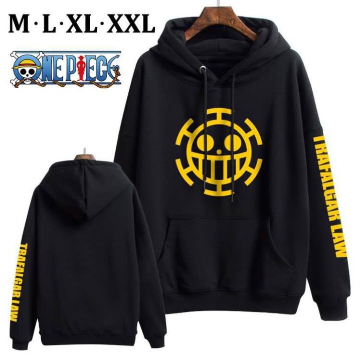 SIÊU HÓT [Xả kho ]Áo hoodie Law One Piece dài tay đẹp siêu ngầu giá rẻ nhất  / co size trẻ em