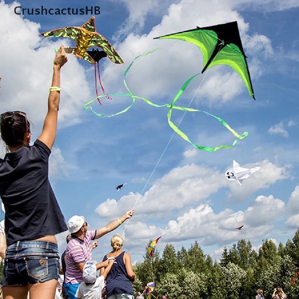 [CrushcactusHB] 160cmSuper Huge Kite Line Stunt Kids Kites Toys Kite Flying Long Tail for Adults Hot Sell
