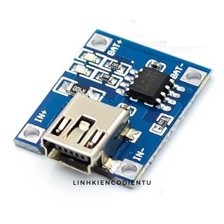Mạch sạc pin lithium-ion 18650 3.7v tp4056
