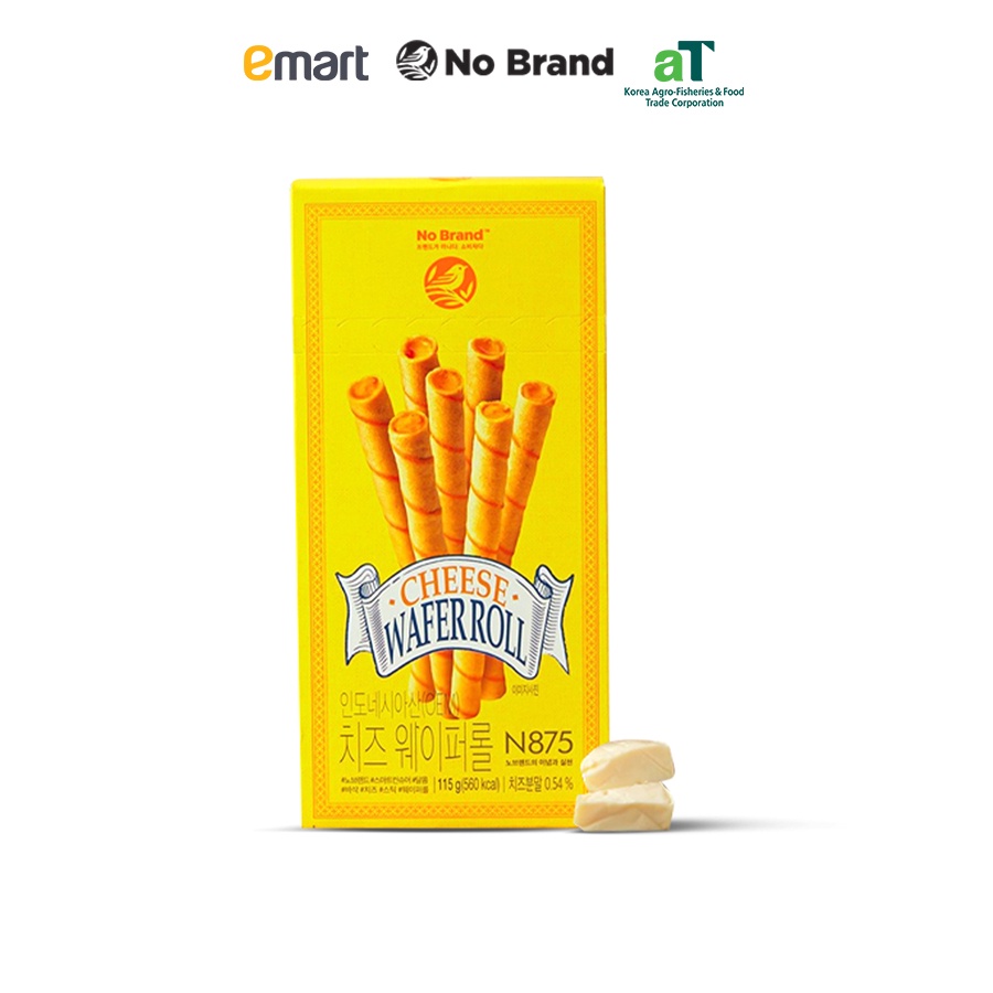 Bánh Ống Nhân Kem Vị Phô Mai No Brand 115g - Emart VN