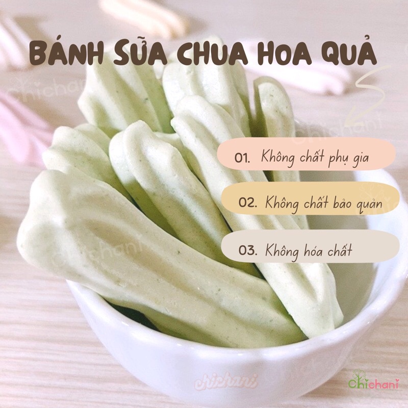 Sữa chua vị hoa quả tự nhiên cho bé ăn dặm