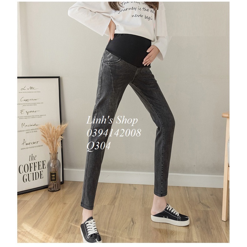 Quần Jean Bầu Q304