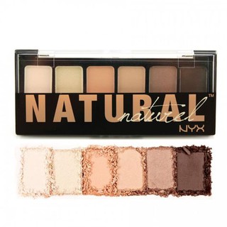 Phấn mắt 6 màu NYX The Natural Shadow Palette