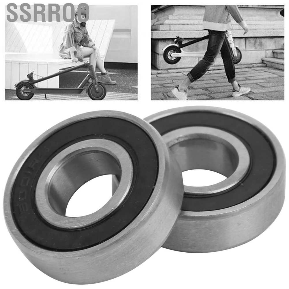 Ssrroo 2pcs Ball Bearings Electric Scooter Rear Auxiliary Wheel for Xiaomi M365/PRO/PRO2