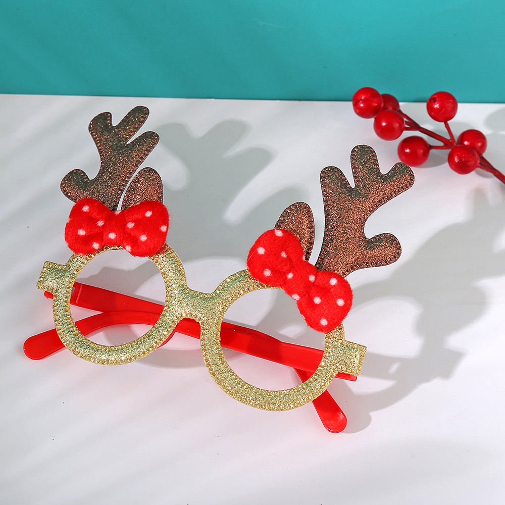 Kính Mắt Phong Cách Giáng Sinh Đáng Yêu Dùng Cho Trang Trí