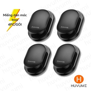 Miếng dán móc treo đa năng Small Shell Vehicle Hook(4PCS ,Sticker Paste Holder) LV499