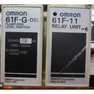 Bộ điều khiển mức nước Omron  61F-G-AP AC110/220