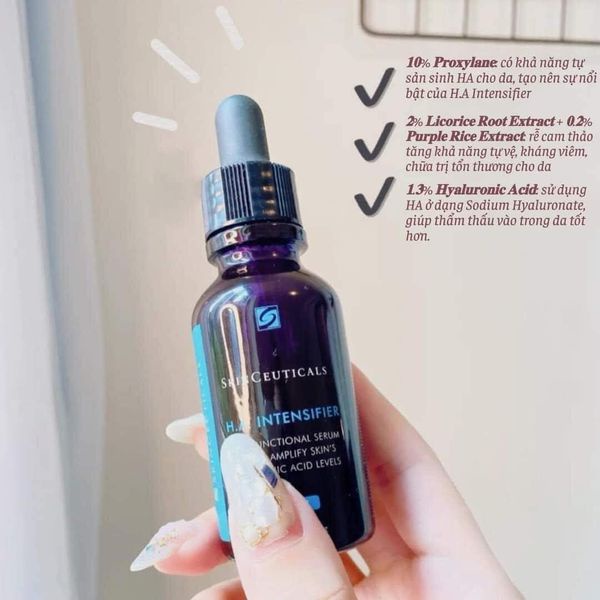 Skinceuticals H.A. Intensifier giúp da căng mịn, bóng mượt và săn chắc