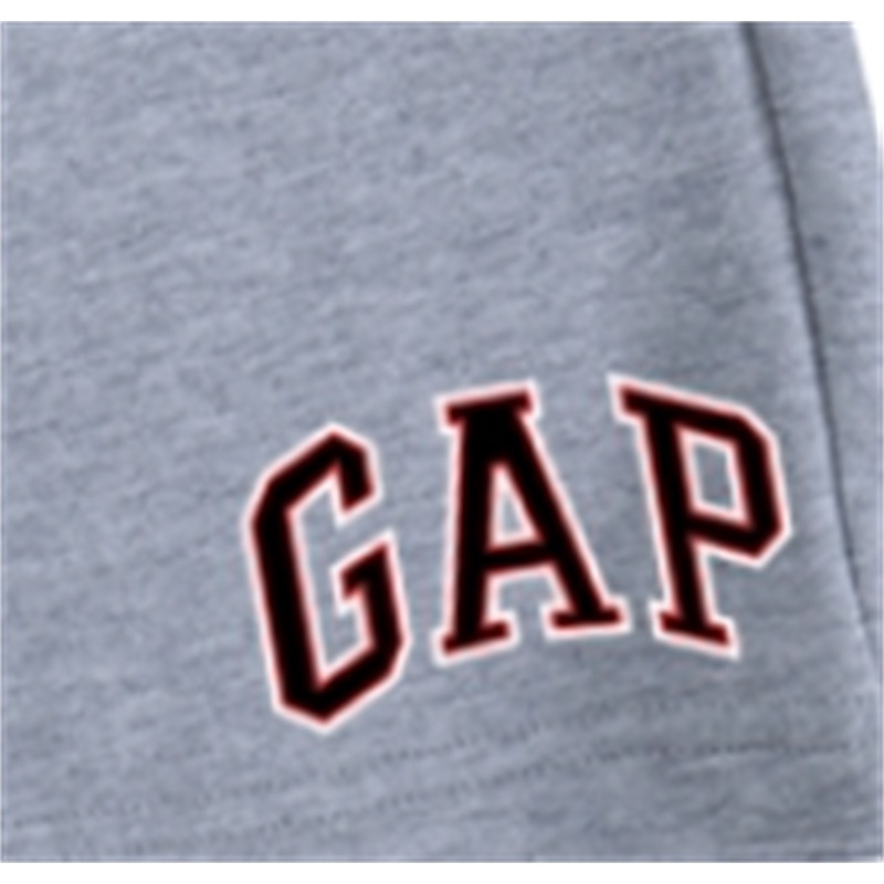 Quần short cotton lưng thun in họa tiết cổ điển dành cho nam và nữ