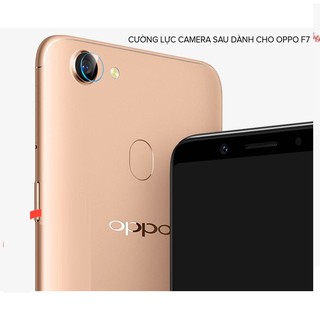 Kính cường lực camera OPPO F7
