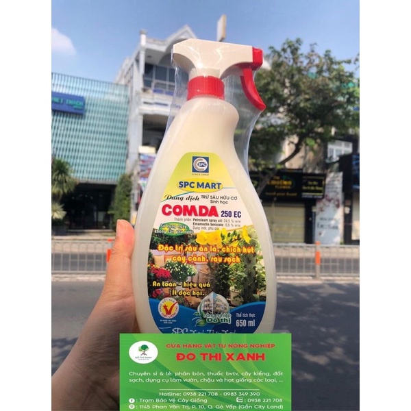 Chế phẩm pha sẵn tiêu trừ rệp sáp trên cây kiểng tiện lợi 650ml