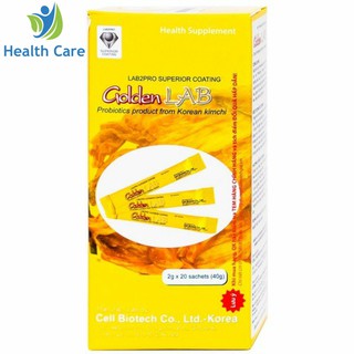 Men vi sinh hỗ trợ tiêu hóa golden lab 20 gói